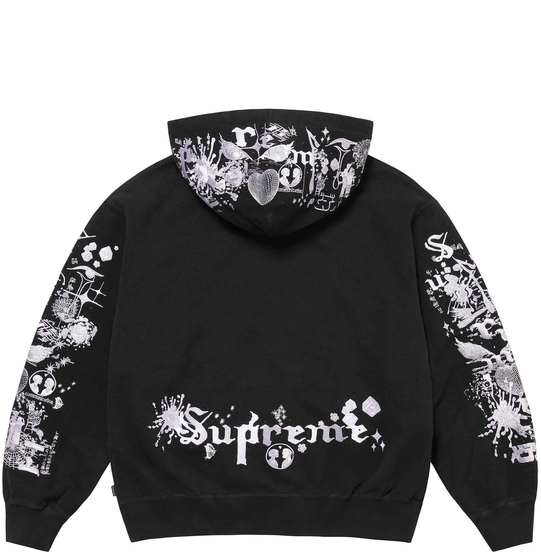 AOI Zip Up Hooded Sweatshirt view 9